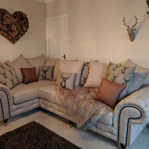 Bespoke made to order corner suite