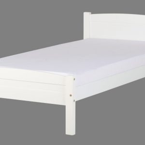 White low end bed