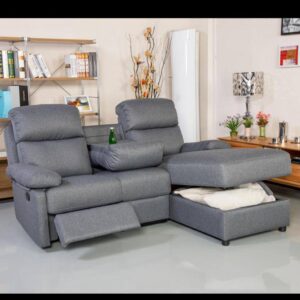 Mimi grey storage corner suite
