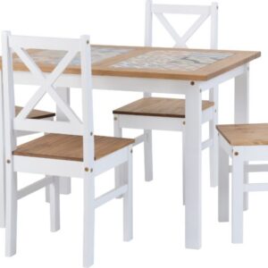 Tile top dining set