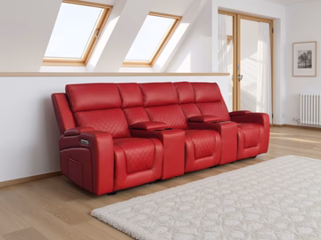 FlorenceCinemaReclinerRed